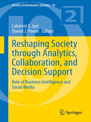 cover image of Reshaping Society through Analytics, Collaboration, and Decision Support